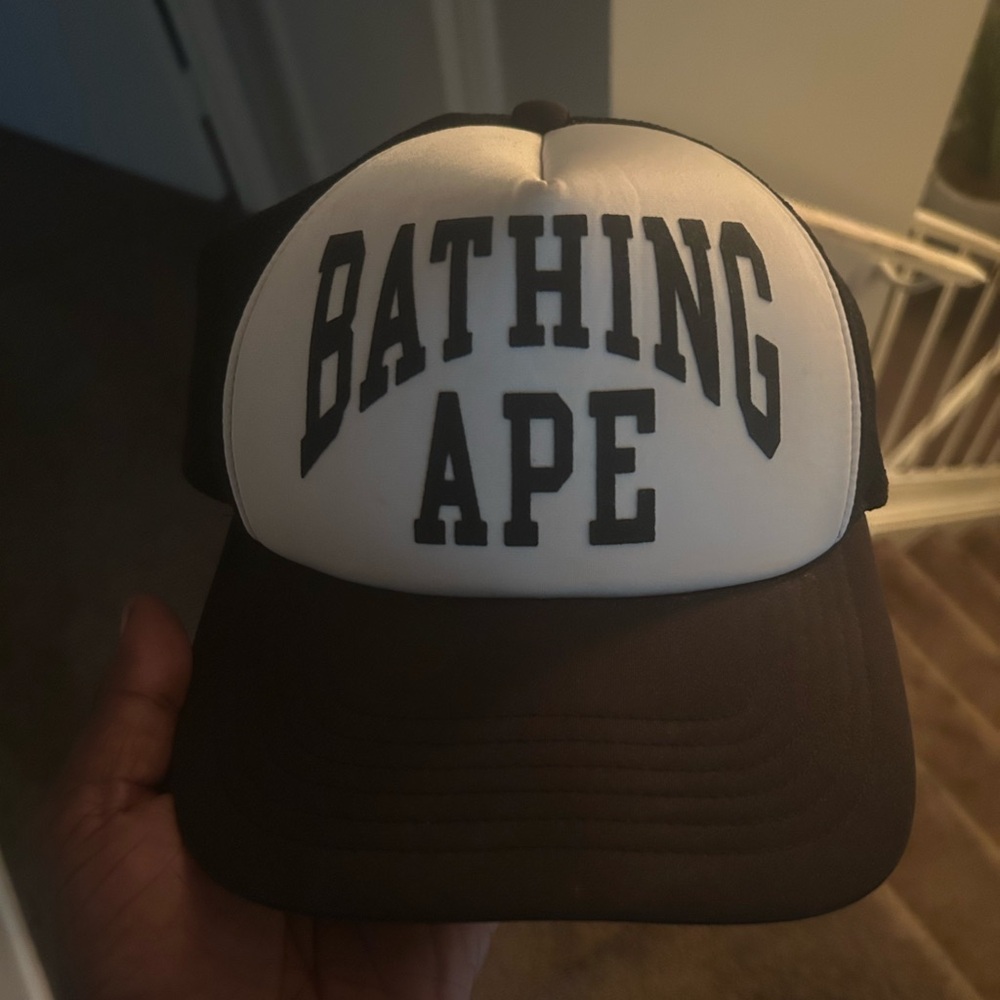 Bape Classic Black Mesh Cap